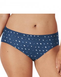 Bali One Smooth U Modern Microfiber Bikini Regal Navy Dot Print Sale Online Bali One Smooth U Modern Microfiber Bikini Regal Navy Dot Print Sale Online