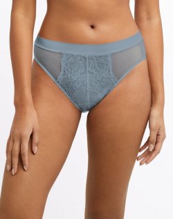 Bali One Smooth U Perfectly Pretty Lace Mesh Hi Cut Soft Blue-Grey Sale Online Bali One Smooth U Perfectly Pretty Lace Mesh Hi Cut Soft Blue-Grey Sale Online