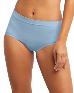 Bali One Smooth U&reg; All-Around Smoothing Brief Soft Blue Grey Sale Online
