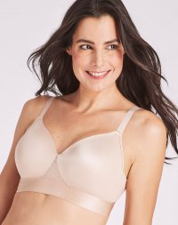 Bali One Smooth U Bounce Control Wireless Bra Almond Sale Online Bali One Smooth U Bounce Control Wireless Bra Almond Sale Online