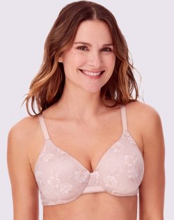 Bali One Smooth U Smoothing & Concealing Underwire Bra Magnolia Mesh Print Sale Online Bali One Smooth U Smoothing & Concealing Underwire Bra Magnolia Mesh Print Sale Online
