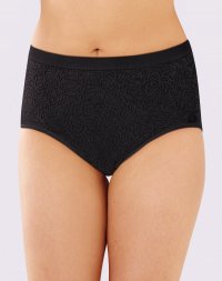Bali Comfort Revolution Seamless Brief Black Damask Sale Online Bali Comfort Revolution Seamless Brief Black Damask Sale Online