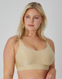 Bali Comfort Revolution ComfortFlex Fit Shaping Wireless Bra Nude Dot Sale Online Bali Comfort Revolution ComfortFlex Fit Shaping Wireless Bra Nude Dot Sale Online