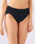 Bali Comfort Revolution&reg; Microfiber Hi-Cut Panty, 3-Pack Black/White/Excalibur Sale Online