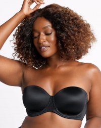Bali One Smooth U&reg; Stay in Place Strapless Bra Black Sale Online